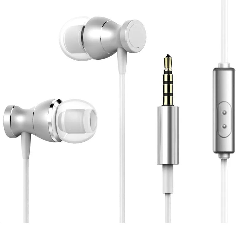 Universal in-ear headphones with 3.5mm plug and TPE cable in choice of colours