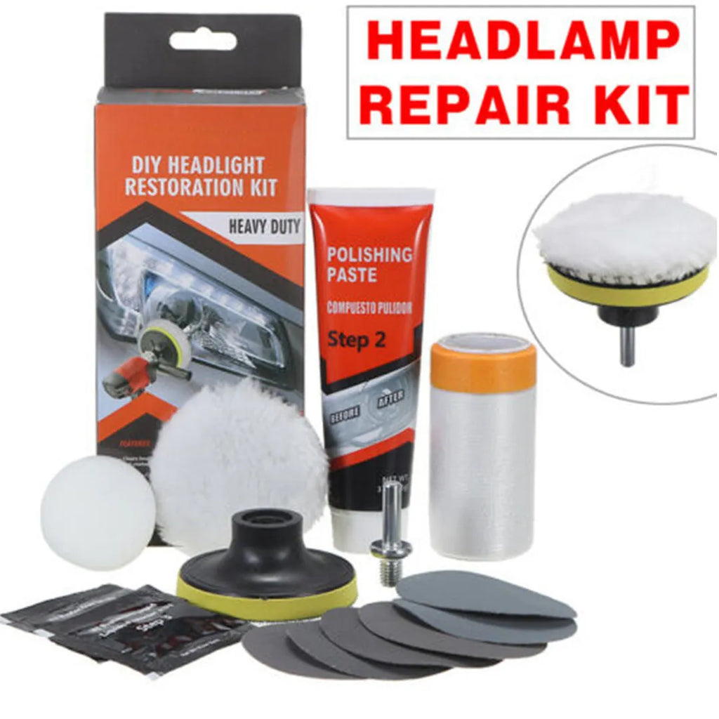 Carbon steel headlight repair tool for vehicle maintenance, model style 10753.