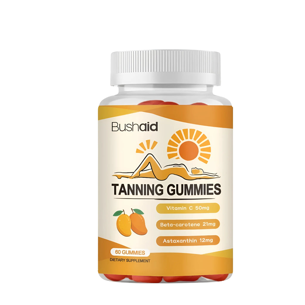 Meihei Beauty Gummies dietary supplement with 60 soft candies containing astaxanthin and lycopene