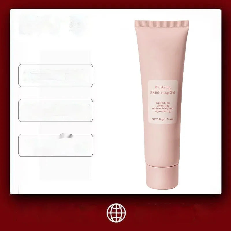 132g tube of moisturising facial exfoliating gel scrub for universal skin types