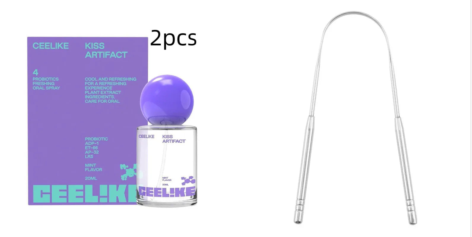 20ml probiotic oral care spray bottle with portable design for fresh breath maintenance