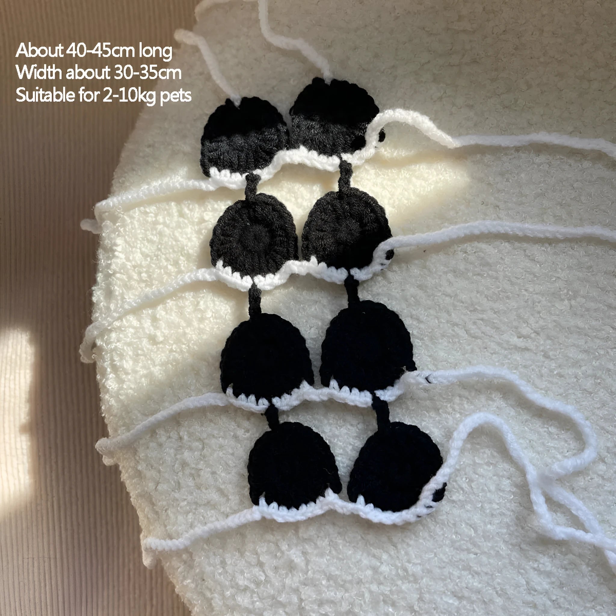 Black cat bikini costume set with adjustable straps for festival and Halloween party wear