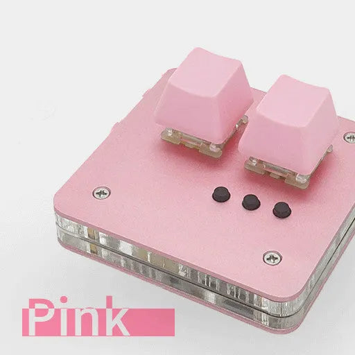 USB wired mini keyboard with touch panel in choice of white, grey, black or pink colours
