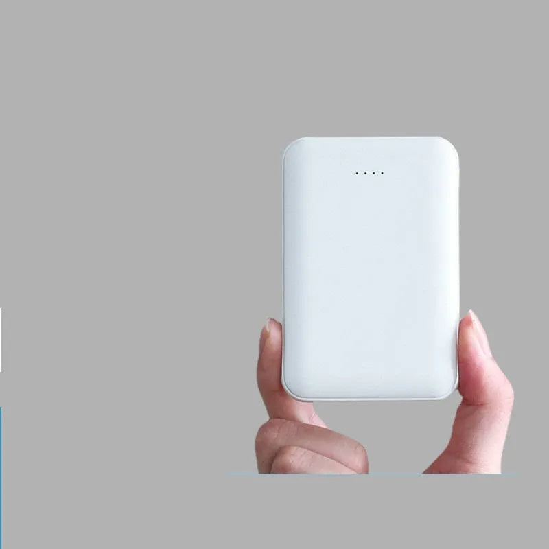 Portable mini mobile power supply with plastic shell