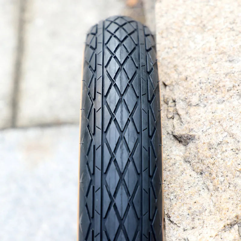 20x4.0 inch brown rubber tyre for electric beach buggies and snowmobiles with skin-edge finish