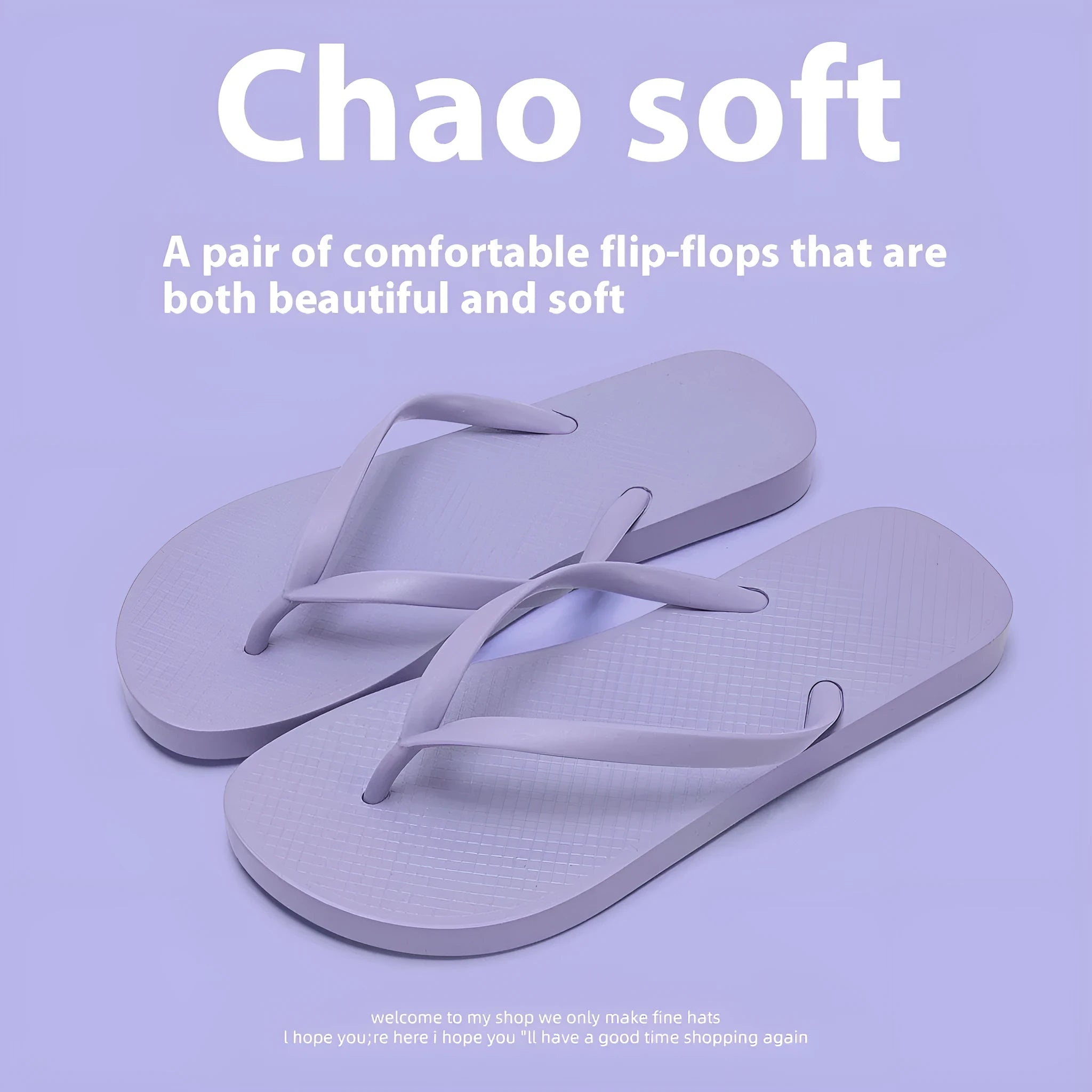 Foldable flat beach slipper with non-slip PVC sole and hollow-out plastic upper in orange colour.