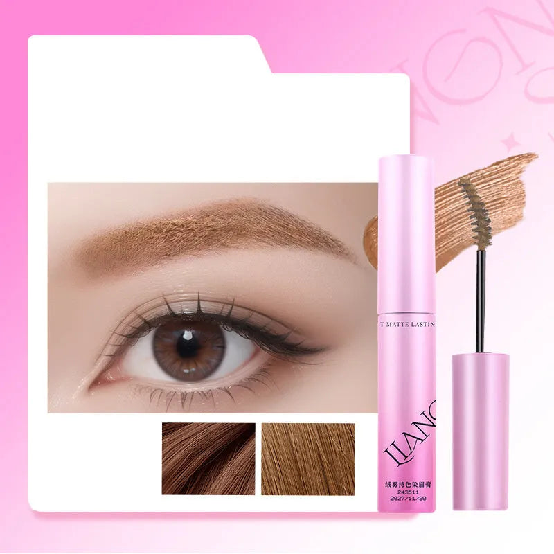 Velvet finish eyebrow cream in grey, brown and black shades with 4.5g content