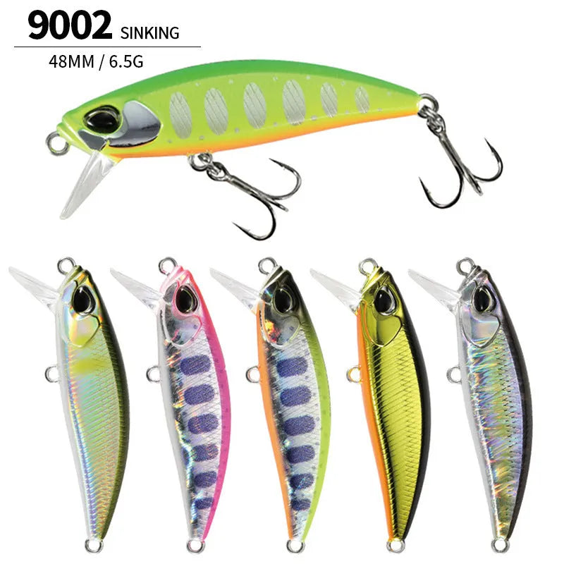 48mm Japanese mino fishing lure for Mandarin Fish and Snakehead fishing
