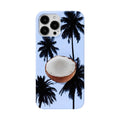Original Summer Coconut flexible TPU phone case for iPhone, shown with bracket combination option.