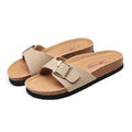 Fashion flat non-slip holiday travel beach slippers with EVA sole in black, sizes 35 to 46