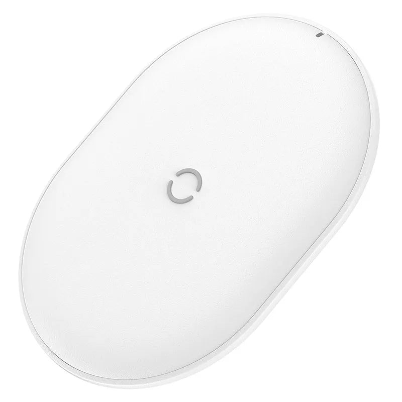 Baseus Rough 15W wireless charging pad for mobile phones in black colour