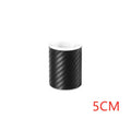 Matte carbon fibre roll for protecting car door sills from scratches and water, showing width options.