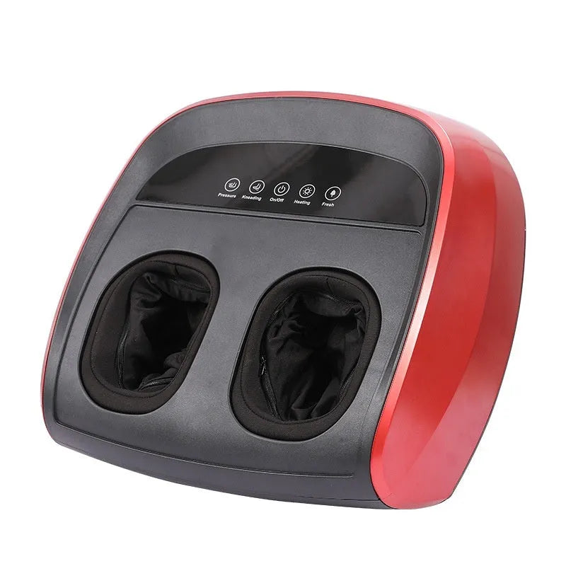 Flip automatic smart foot sole massager in red, black, or white colours with infrared function.