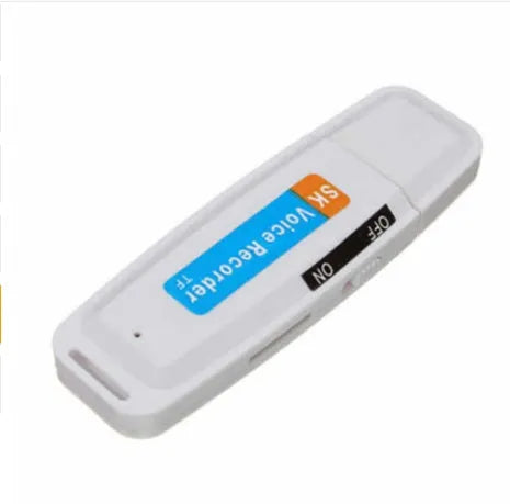 SK-001 black and white creative USB flash drive with plastic shell showing dimensions 70mm x 21mm x 9.4mm