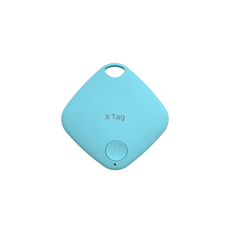 Bluetooth anti-lost positioner in black, blue, green, pink, or white for keys, wallets, and pets