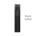 Boxed set of 12 mechanical pencil lead refills in rainbow colours for type 0 pencils