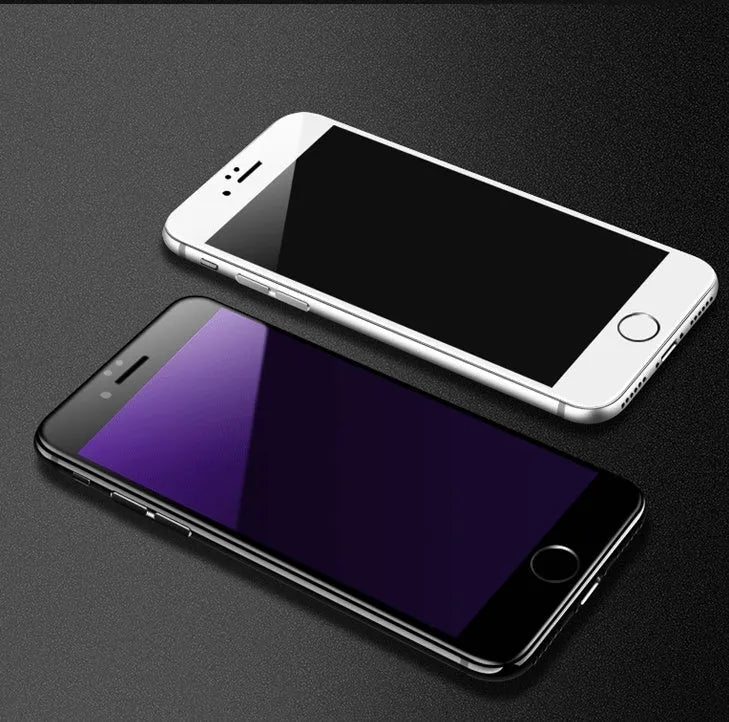 3D carbon fibre tempered glass screen protector kit for multiple iPhone models including 6, 7, 8, Plus and X.
