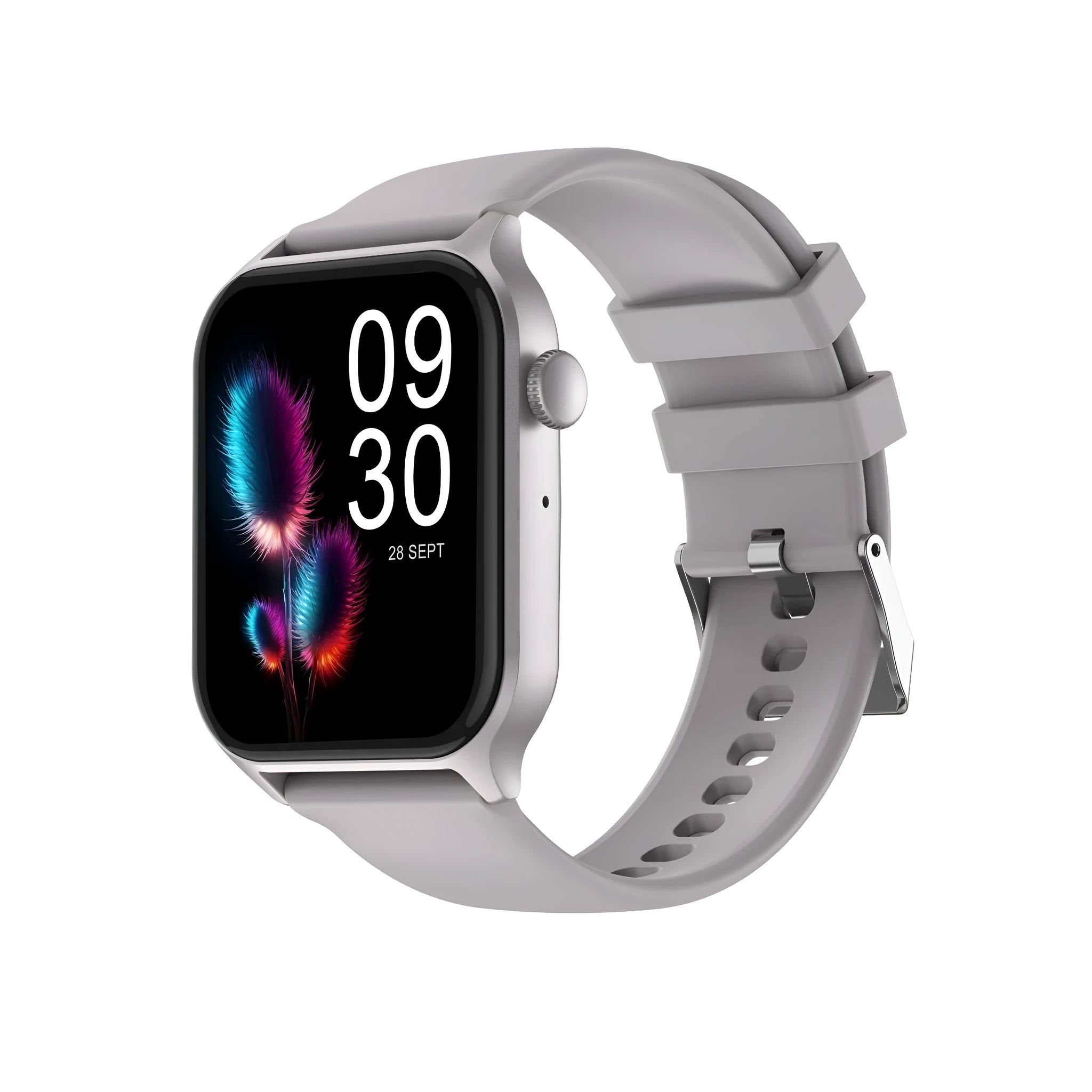 Z145 Smart Watch in black on a wrist, showing a watch face with health metrics and Bluetooth call icon.