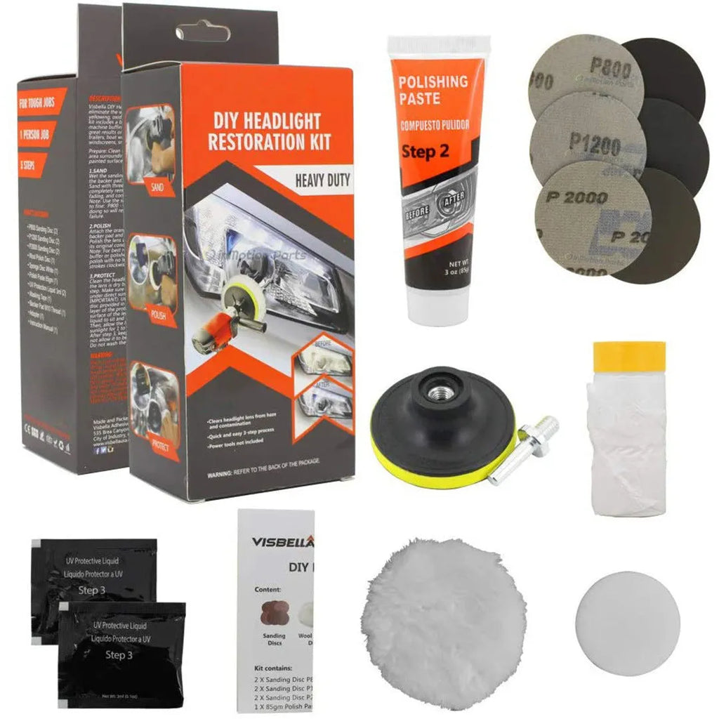 Carbon steel headlight repair tool for vehicle maintenance, model style 10753.