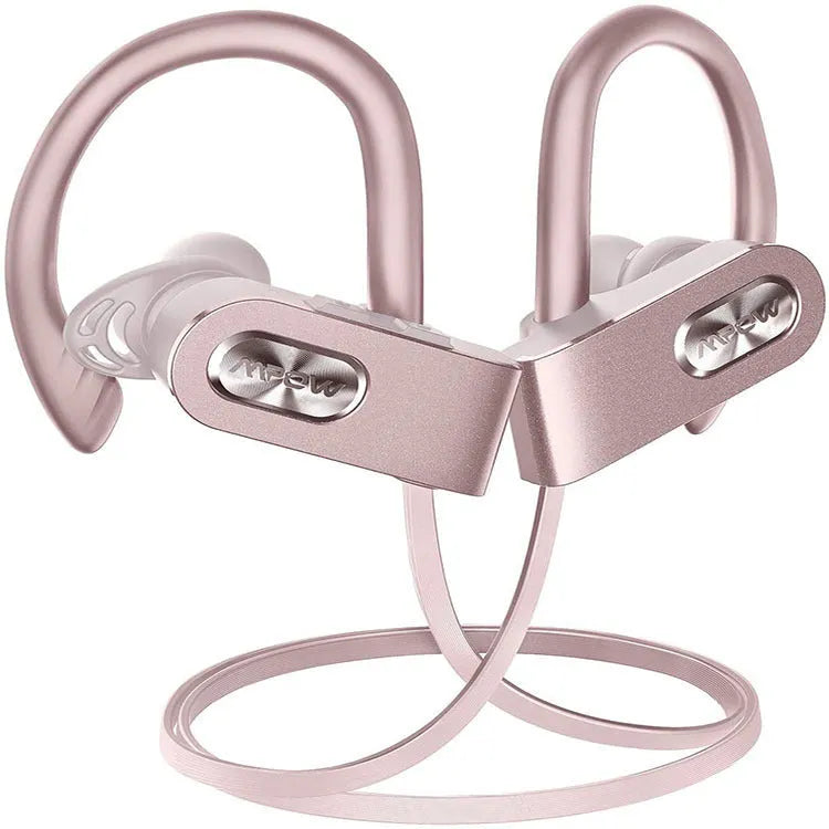 Flame2 hanging ear Bluetooth headset in red, black, or pink colour