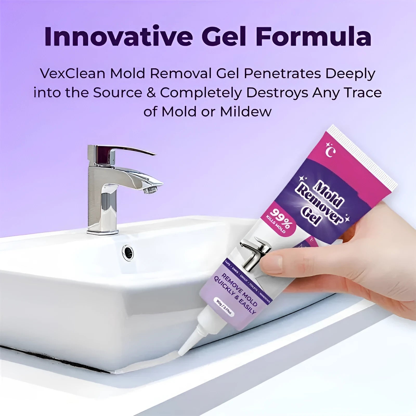 90g tube of cleansing nursing gel for gentle skincare