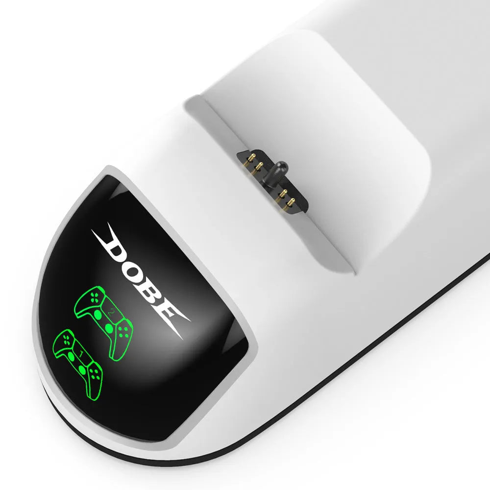 LED breathing light car charger with USB Type-C connection measuring 7.3x6.5x21cm