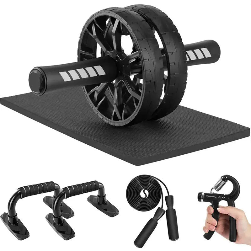 Indoor sports push-up bracket for abdominal wheel fitness training in four colour options