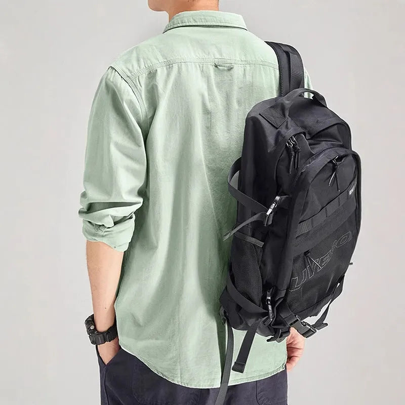 Men's loose fit long sleeve cardigan shirt in light grey, black, khaki or green colours