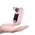 3-gear electric pore vacuum blackhead suction device with ABS plating finish and five suction tips