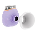White and purple household eye humidifier with lithium battery power for portable moisturising