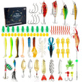 Metal Christmas Mino Bog fishing blind box set with 24 collectible pieces
