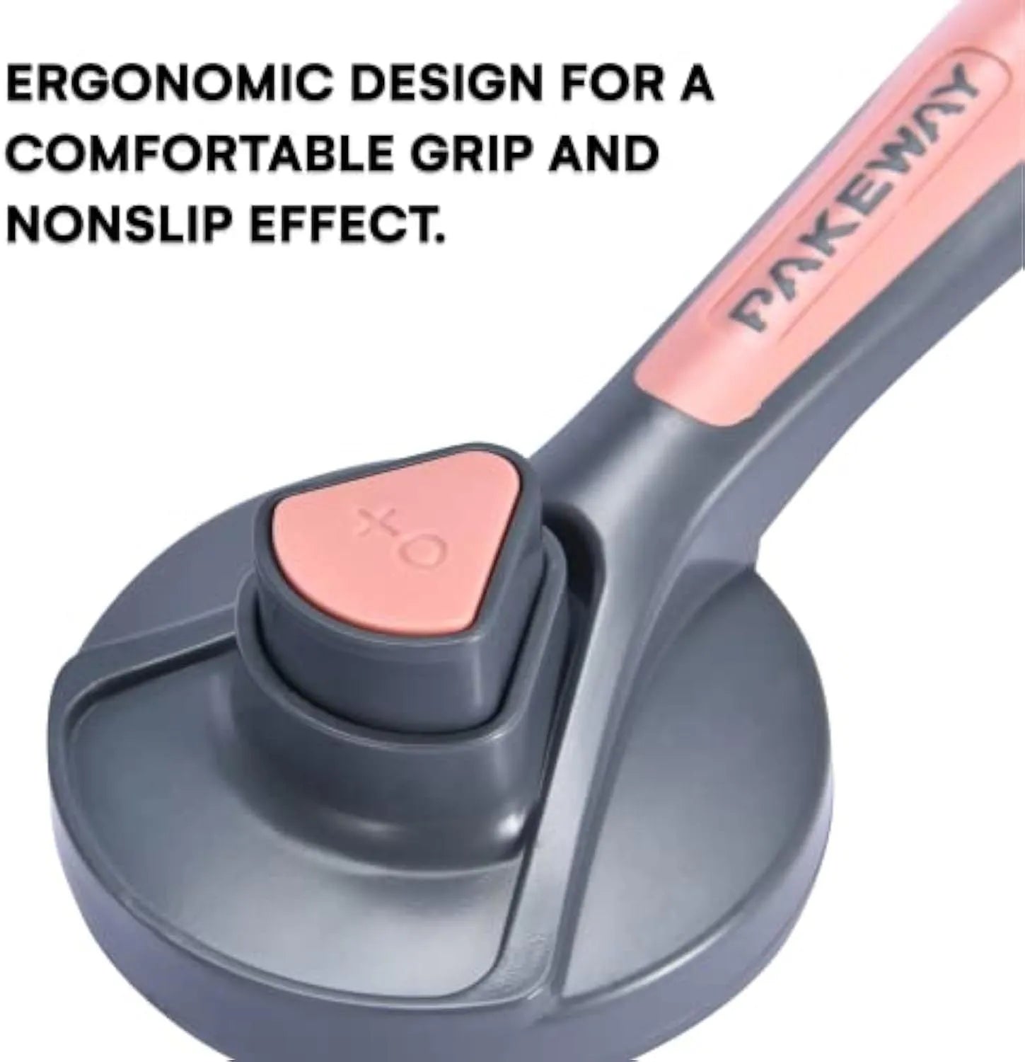 Self cleaning pet slicker brush in grey, green, or pink with one-button hair release