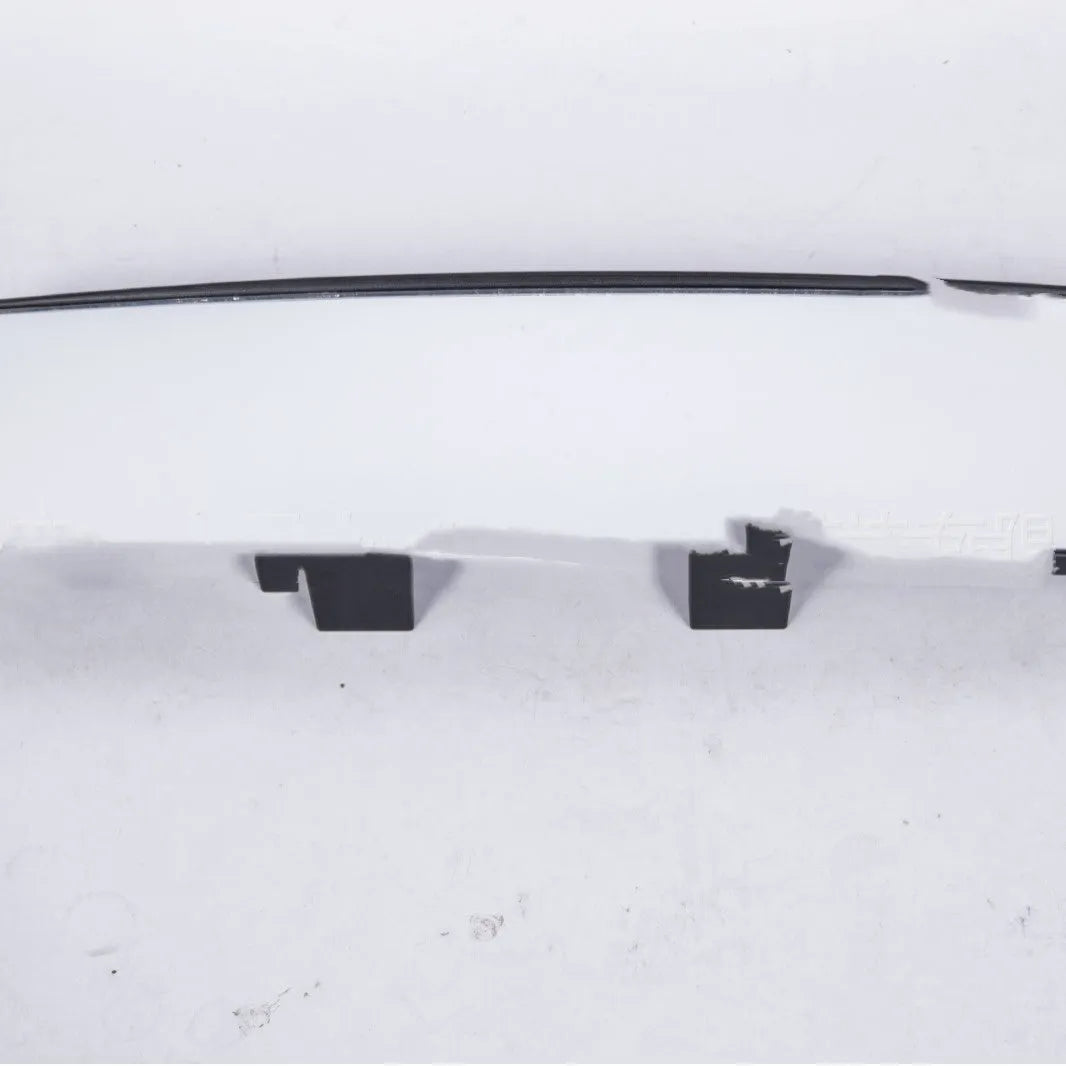 XL-3001 wide angle curved rearview mirror with blue anti-glare filter, showing clip-on back.