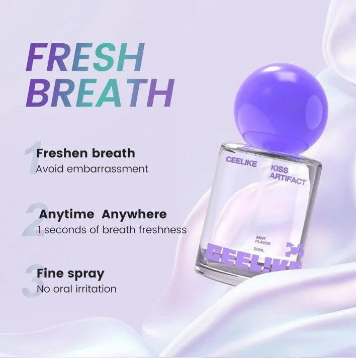 20ml probiotic oral care spray bottle with portable design for fresh breath maintenance