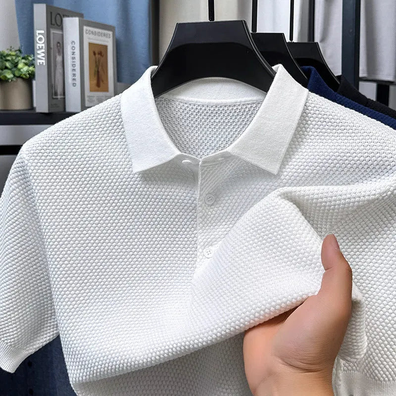 Loose fit pure cotton short sleeve sweater pullover in six colour options
