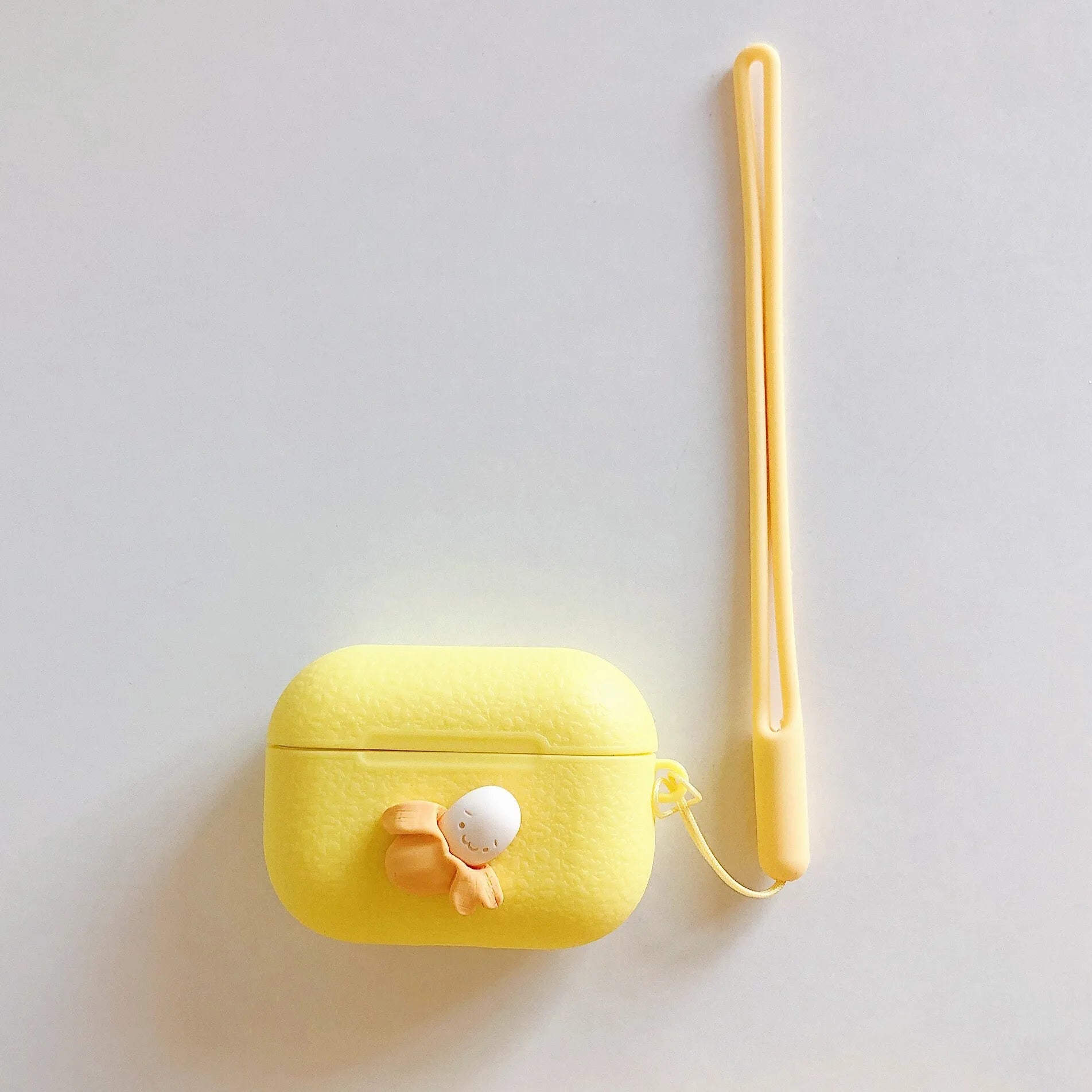Yellow iPhone back cover case with banana squeeze design for multiple iPhone models