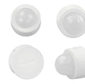 White ZigBee 3.0 infrared body sensor for smart home motion detection
