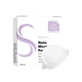Four nano microneedle skincare patches containing ginger, mugwort root and GLP-1 ingredients.