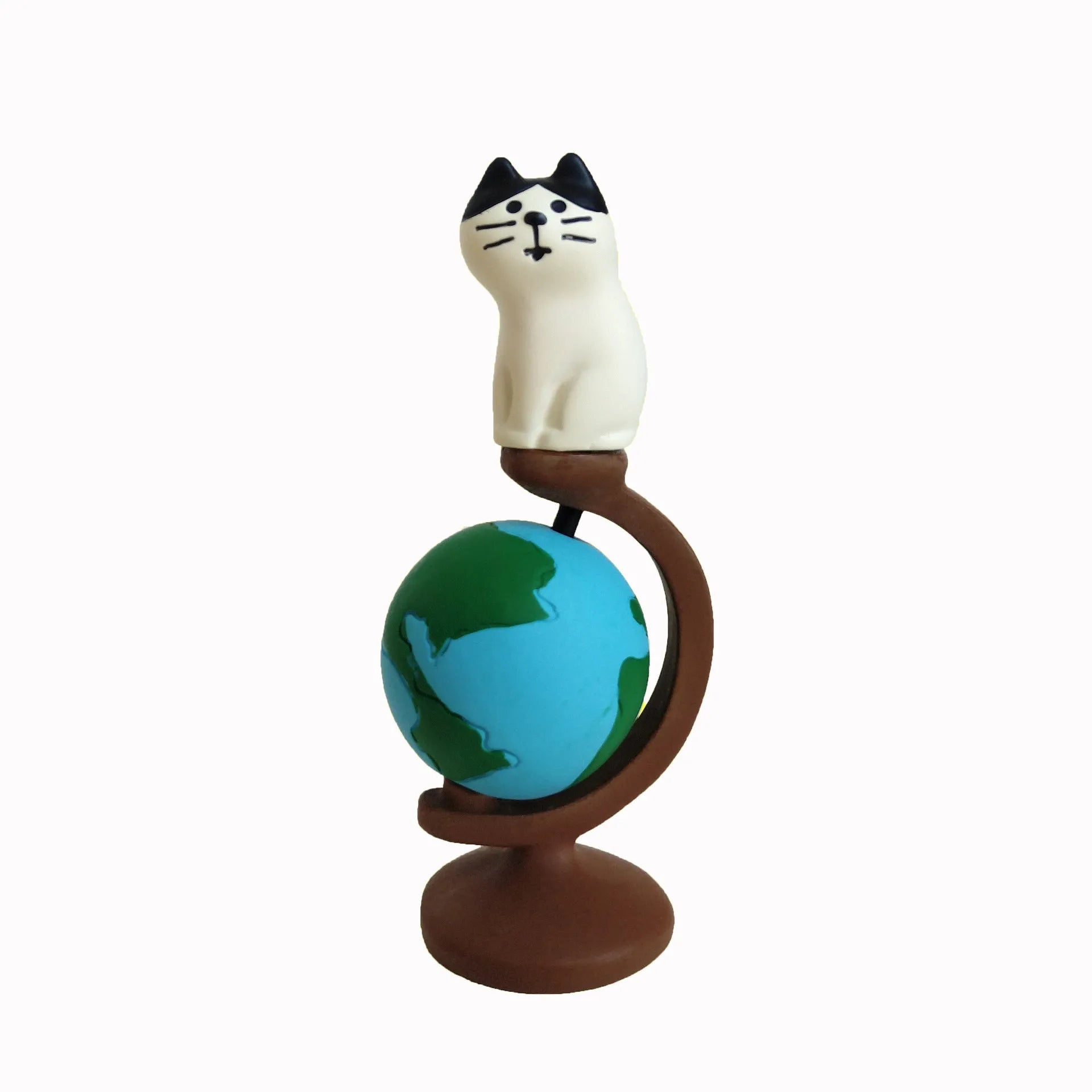 Cartoon Statue of Liberty travel cat resin craft figurine decorative ornament