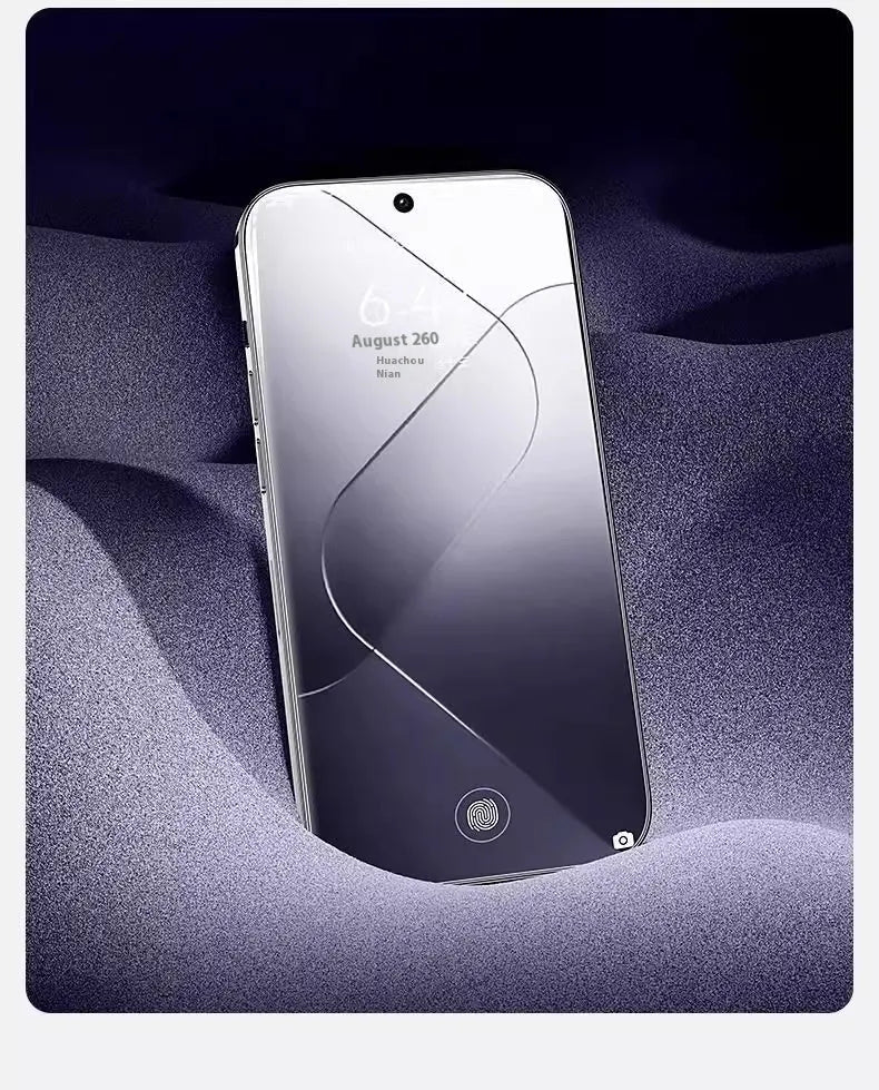 Tempered glass screen protector film for iPhone with anti-peep privacy and ultra HD clarity