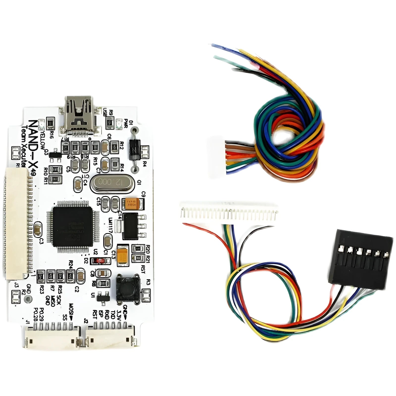 Simplified Xbox360 NAND-X brush tool kit with USB connection and three piece set