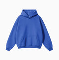 Heavyweight terry cotton men's loose fit pullover hoodie in various colours.