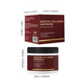 100ml collagen hair mask bottle for moisturising and repairing dry, damaged hair.