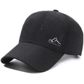 Korean style baseball cap with adjustable closure and dome crown in multiple colour options