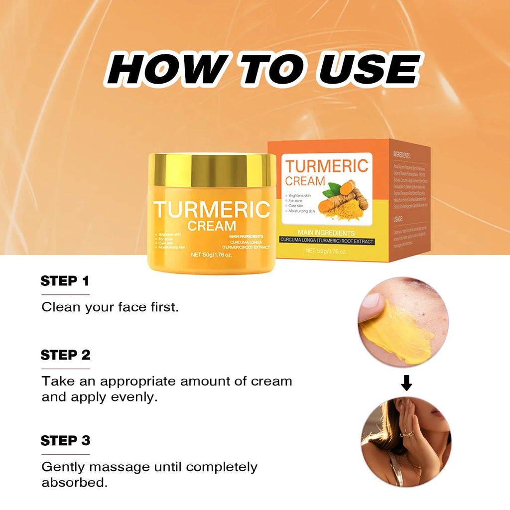 50g moisturising cream jar with brightening properties measuring 53mm x 53mm x 48mm