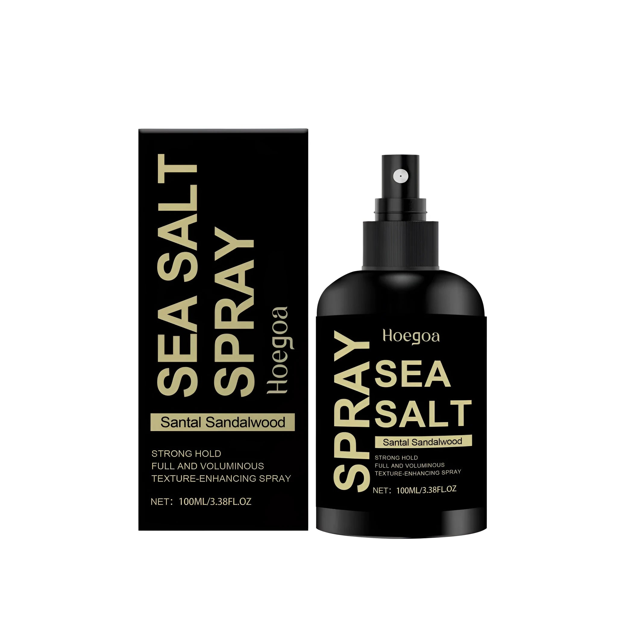 100ml hair sea salt styling spray bottle with fine mist nozzle for beach waves