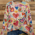 Loose fit digital printed t-shirt with lapel collar available in multiple sizes