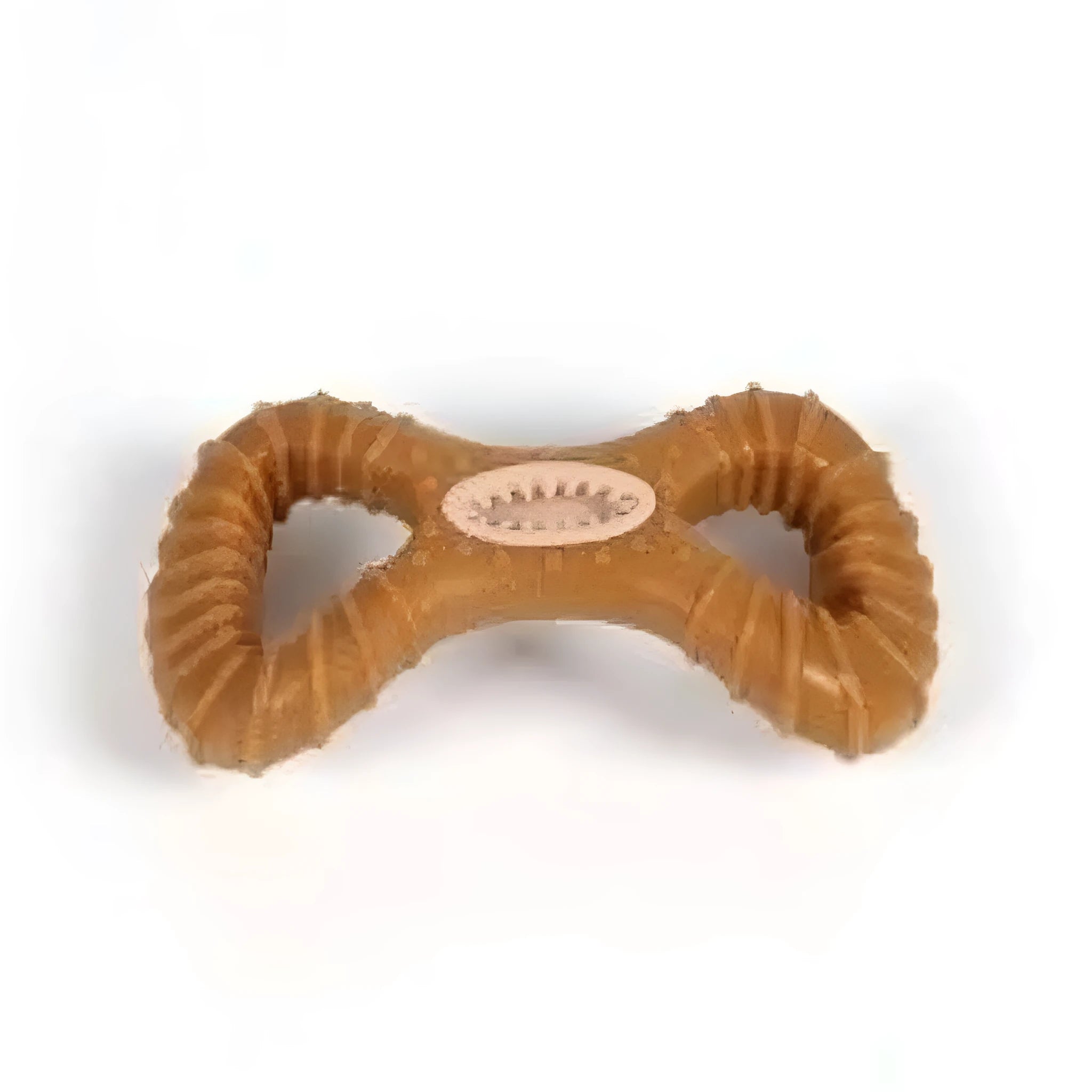 Red durable natural rubber dog chew bone toy for teeth cleaning and water play