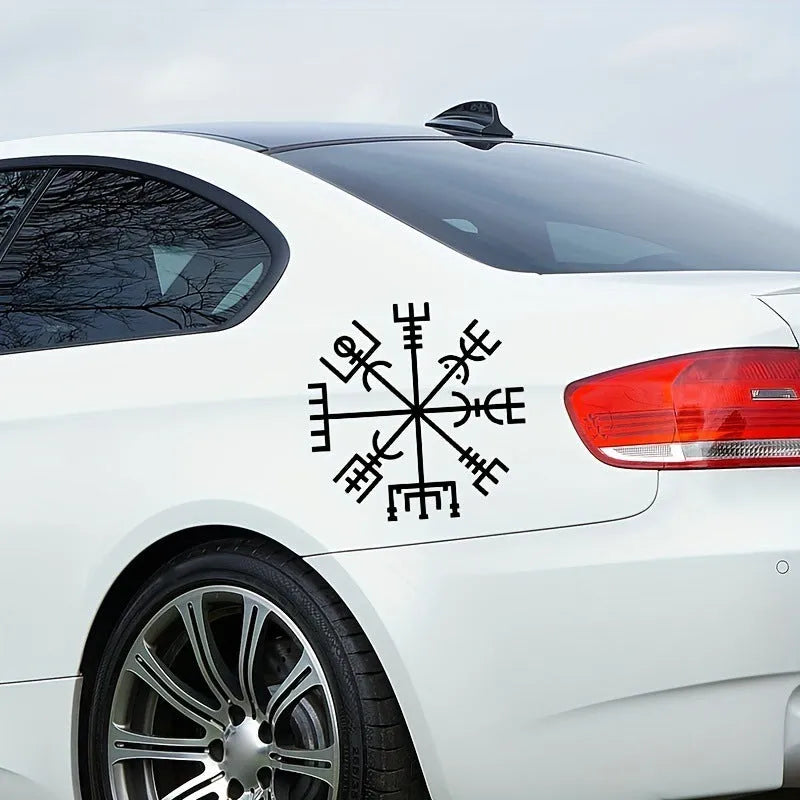 Vegetarian No Charm 13x13cm square vinyl car sticker for window decoration