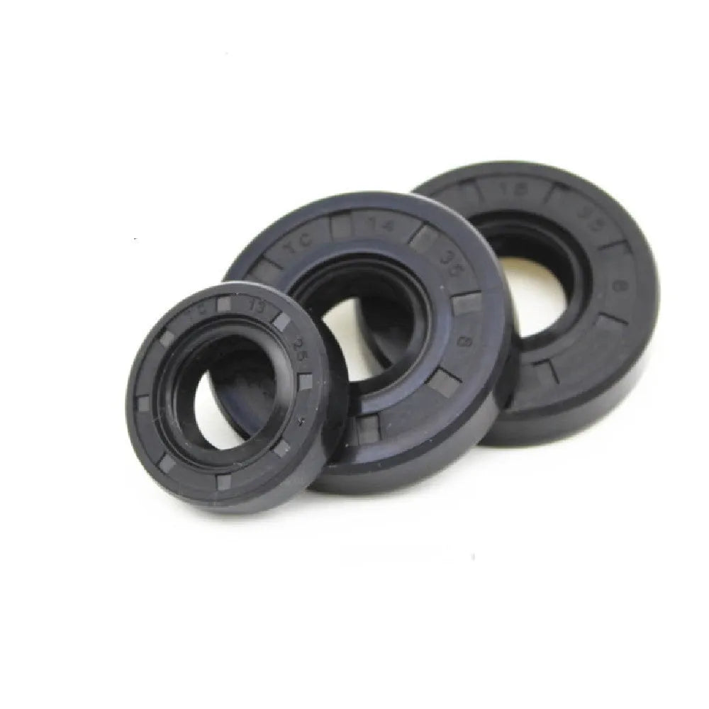 TC type motorcycle oil seal kit with carbon steel frame and NBR rubber in 45mm sizes